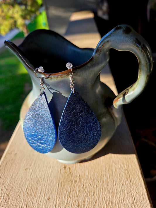 Genuine Leather Dangle Earring